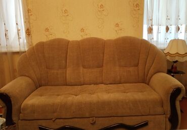 bizim ev mebel divanlar: İşlənmiş, Divan, 2 kreslo, Bazasız, Açılan