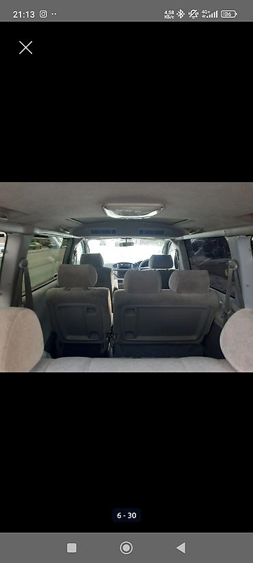 Toyota: Toyota Regius: 2000 г., 2.7 л, Автомат, Газ, Минивэн — 6