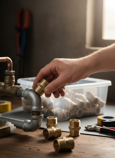 smart açar: Məsul: Pirinç yivli boru adapterləri (mufta-reduktor) Təsvir: -