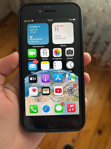 Apple iPhone: IPhone 8, 64 GB, Qara, Barmaq izi — 1