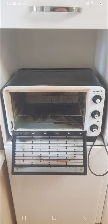 raf toster qiymeti: Духовка Kumtel, Электрическая, цвет - Черный, Отдельностоящая