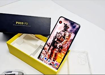 Poco: Poco F3, Б/у, 256 ГБ, цвет - Синий, 1 SIM, 2 SIM, eSIM — 2