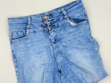 krótkie spodenki z wysokim stanem gdzie kupić: Denim, Shorts for women, size L