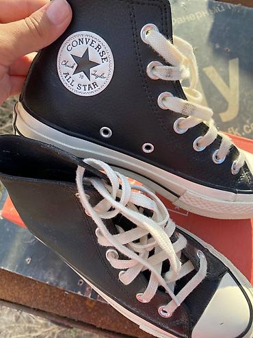 Личные вещи: Мужские кроссовки, 36, Converse, Б/у, цвет - Черный, Самовывоз — 2