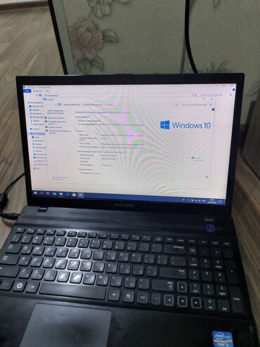 Ноутбуки: Ноутбук, Samsung, 4 ГБ ОЗУ, Intel Core i5, 15.6 ", Для несложных задач, память HDD