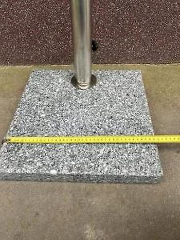 Suncobrani, tende i paviljoni: Granitno postolje za suncobran sa držačem od nerđajućeg čelika - — 11