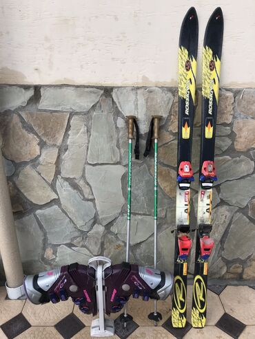 лыжи беговые: Детские лыжи и ботинки в комплект