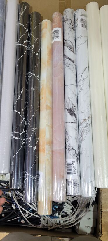 Kağız oboylar: Hamam Ucun Suya Istiye Davamli Viniller. Rulonla Satilir Hercur Reng — 12