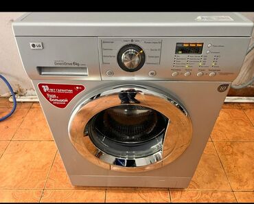 Şəxsi qulluq: Paltaryuyan maşın LG, 6 kq, İşlənmiş, Avtomat