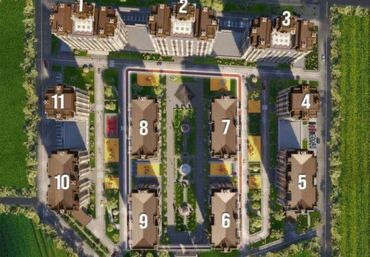 аш тоо: 3 комнаты, 137 м², Элитка, 10 этаж, ПСО (под самоотделку)