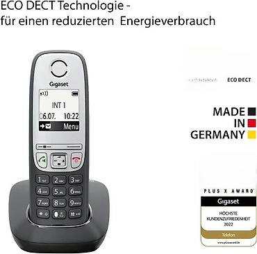 Fiksni telefoni: Gigaset bežični DECT set – 2 slušalice sa baznim stanicama - — 4