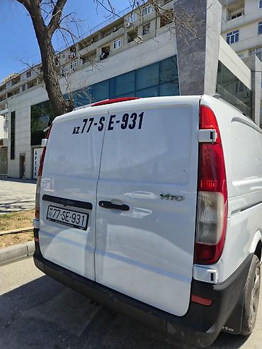 фургоны категории б: Mercedes-Benz Vito yük mikroavtobusu - Korpus: ağ rəngli, qapalı yük — 5
