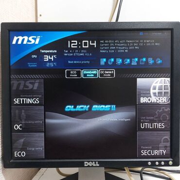 Masaüstü kompüterlər və iş stansiyaları: Oyun üçün Kompüter "A8 5500 HD7560D 128GB SSD 500GB HDD” ⭐Tək Sistem — 10