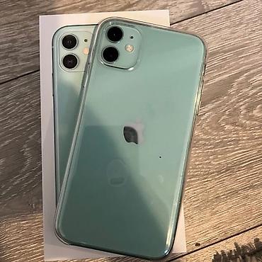 iphone cs max: IPhone 11, Б/у, 128 ГБ, Зеленый, 96 % — 1