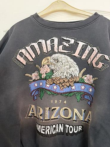 ps bluza: Bershka dukserica – model sa printom “AMAZING ARIZONA 1974 AMERICAN — 2