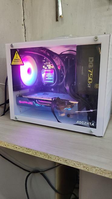 590: Компьютер, ядер - 8, ОЗУ 16 ГБ, Игровой, Б/у, Intel Core i7, AMD Radeon RX 590, SSD — 3
