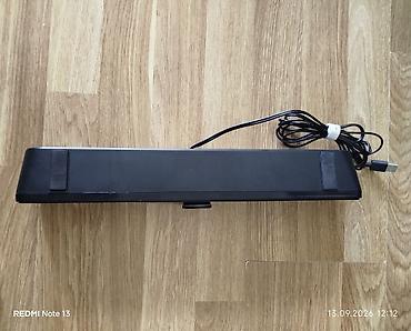 mikrafon lalafo: USB Soundbar akustik sistemi - Kompüter və noutbuk üçün kompakt səs — 2