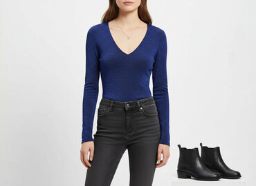 elegancka bluzka damska plus size: H&M, Жіноча блуза, розмір S