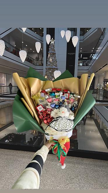 Подарки и сувениры: Шоколадный букет с игрушкой 🔥 Цена по акции 1750 сом В НАЛИЧИИ!!🔥 🚕 — 14