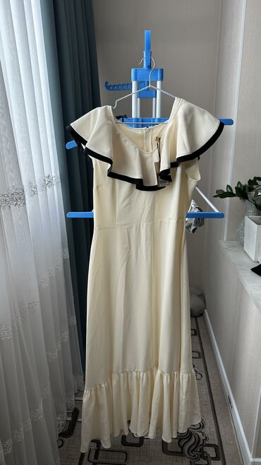ретро платье: Вечернее платье, Классическое, Длинная модель, С рукавами, XL (EU 42), 2XL (EU 44)