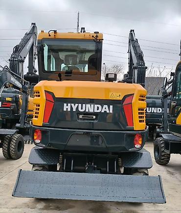 uni 260b: Экскаватор, Hyundai, Колесный — 5