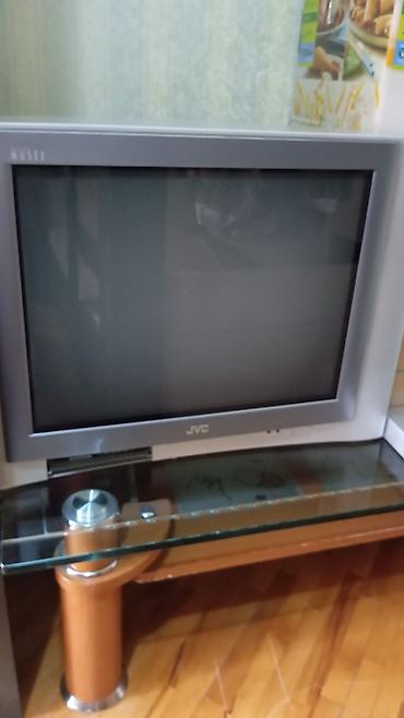 regular televizorlar: JVC katod-şüalı (CRT) televizor - Brend/model: JVC, ön paneldə — 3