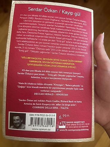 Книги и журналы: Kitab: “İtmiş gül: Oktyabr yağmurları” Metro içi çatdirilma — 2