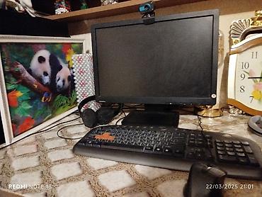 çanta: Stolüstü kompüter dəsti(0505905566) Tərkibi: - Sistem bloku: Gigabyte — 3