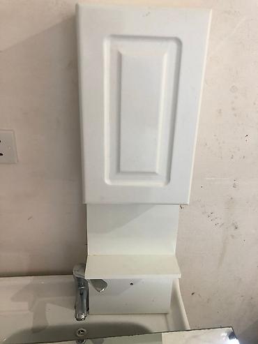 hamam kranti: Hamam üçün lavabo dəsti - Material: keramik üst lavabo və kran, alt — 1
