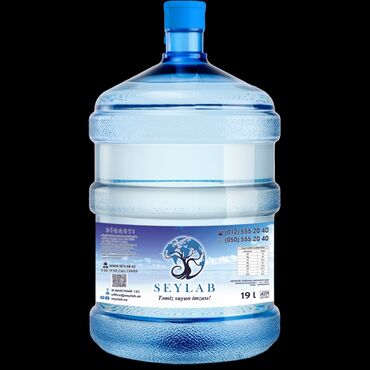 Хлебницы: Seylab 19 lt su bidonu, 4 ədəddir. 1 ədədi 5 manat. Artıqdı deyə