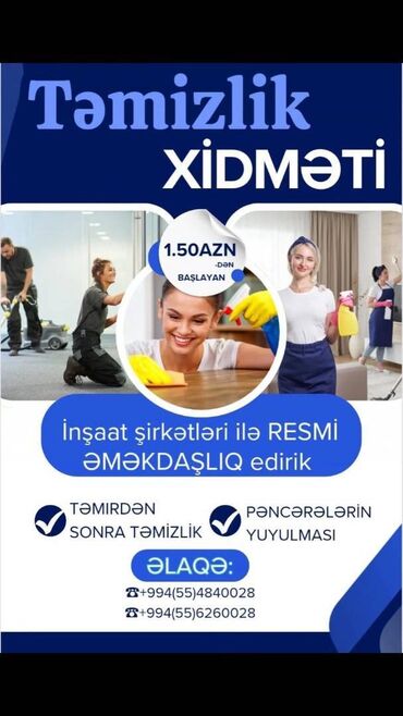 divan temizleme: İnşaat şirkətləri ilə rəsmi müqavilə bağlanır, münasib qiymət