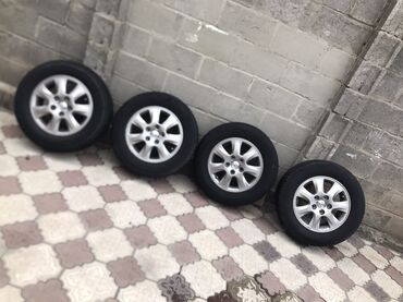 шины и диск: Колеса в сборе 215 / 65 / R 15, Лето, Комплект, Легковые, Литые, отверстий - 5