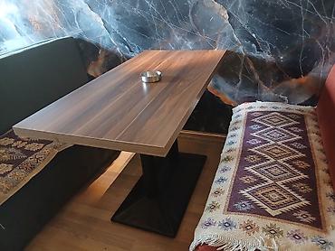 bar stolu: Düz masa, Açılmayan, Teksturalı laminat — 1