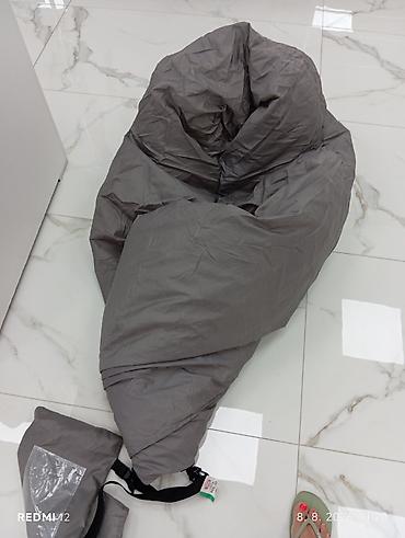 plasticne hoklice: Naduvna ležaljka/sofa na vazduh – siva Veoma prakticna stvar — 3