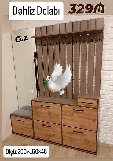 Dəhliz dolabı – çoxfunksiyalı giriş mebeli - Material və dizayn