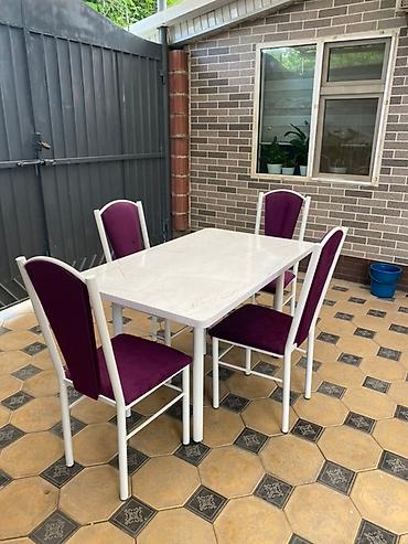 Кухонные столы и стулья: Кухонный стол и стул — 43