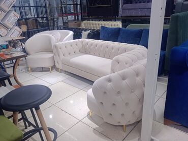 Прямые диваны: Диван два кресло Честер Новые
ТЦ ТААТАН 
в наличие — 3