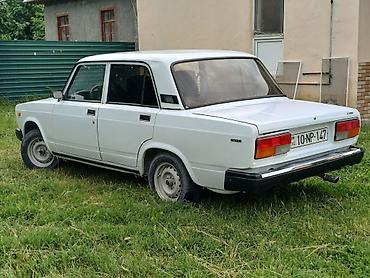 VAZ (LADA): VAZ 2107 sedan - Kuzov: klassik, ağ rəng - Ön hissə: xrom radiator — 13