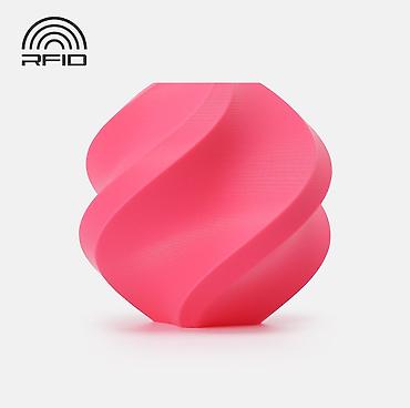 Bambu Lab PLA Basic Filament – Parlaq Çəhrayı, 1 kq Gündəlik 3D çap