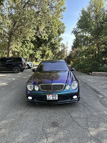 стейдж: Mercedes-Benz E-класс AMG: 2003 г., 5.5 л, Автомат, Бензин, Седан — 2