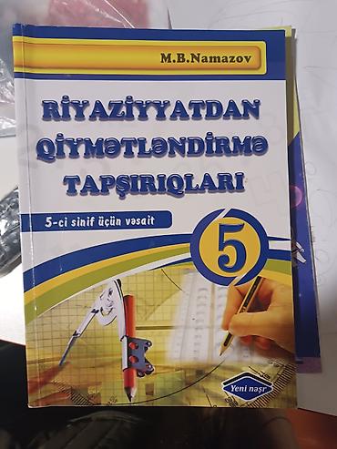 3d defter: Məktəb dərs vəsaitləri paketi - Riyaziyyat 5 – Dərslik, 1-ci hissə — 3