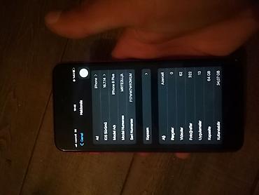 Apple iPhone: IPhone 8 Plus, 64 GB, Qırmızı, Simsiz şarj — 4