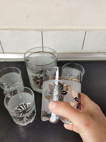 Кухонные принадлежности: Стаканы, цвет - Золотой, Стекло, Набор из 6 шт. — 3