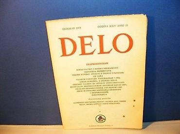 smart gitara: Delo ekspresionizam oktobar 1978 broš, strana 123 stanje vrlo dobro — 1