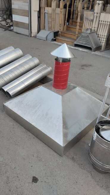 Havalandırma sistemləri: Havalandırma zontiklərinin və borularının hazırlanması Hər ölçüdə və — 10