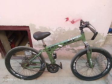 velosiped dinamosu: SAFT dağ velosipedi - Çərçivə: qatlanan (folding) metal konstruksiya — 1