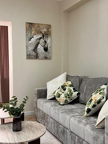продаю квартиру в асанбае: 2 комнаты, 73 м², Асанбай мкр Элитка, 6 этаж, Дизайнерский ремонт — 10