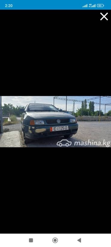 автомобили продажа: Volkswagen Polo: 1999 г., 1.6 л, Механика, Бензин, Седан