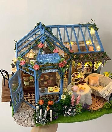 кулич набор: Набор для сборки миниатюрного домика «Rose Garden Tea House» Цена — 4