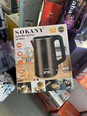 Электрический чайник SOKANY SK-09032 - Объем: 2.8 л - Мощность: 2200